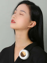 New style hanging neck fan without leaf clip