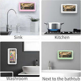 Shower Phone Holder – Waterproof Wall-Mount Mobile Case
