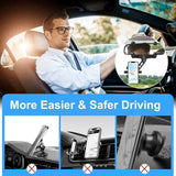 Upgraded 2024 Car Phone Mount | Rotatable Universal Holder