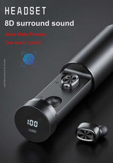 Bluetooth 5.0 Wireless Earbuds | 8D HIFI Gaming Headset