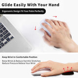 Ergonomic Gel Mouse Pad with Wrist Rest – Non-Slip Gaming
