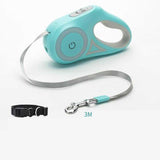 Retractable Dog Leash with Collar for Small Dogs (