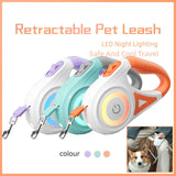 Retractable Dog Leash with Collar for Small Dogs (