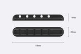 Silicone Cable Winder – USB & Headphone Cable Organizer Clip