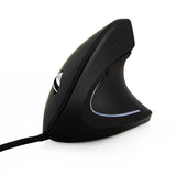 Vertical Wired Computer Accessories Handheld Optical Mouse