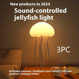 LED Jellyfish Mood Lamp | Night Light for Desk & Bedsid