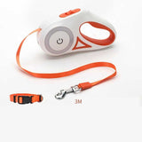 Retractable Dog Leash with Collar for Small Dogs (