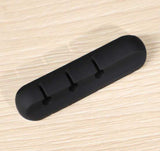 Silicone Cable Winder – USB & Headphone Cable Organizer Clip