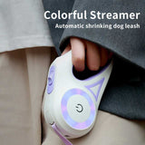 Retractable Dog Leash with Collar for Small Dogs (