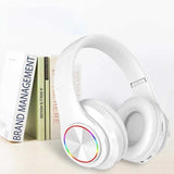 LED Wireless Bluetooth Headphones with Mic
