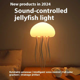 LED Jellyfish Mood Lamp | Night Light for Desk & Bedsid