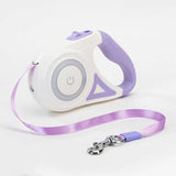 Retractable Dog Leash with Collar for Small Dogs (