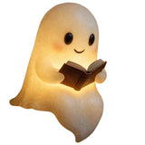 Cute LED Ghost Night Light for Kids & Halloween