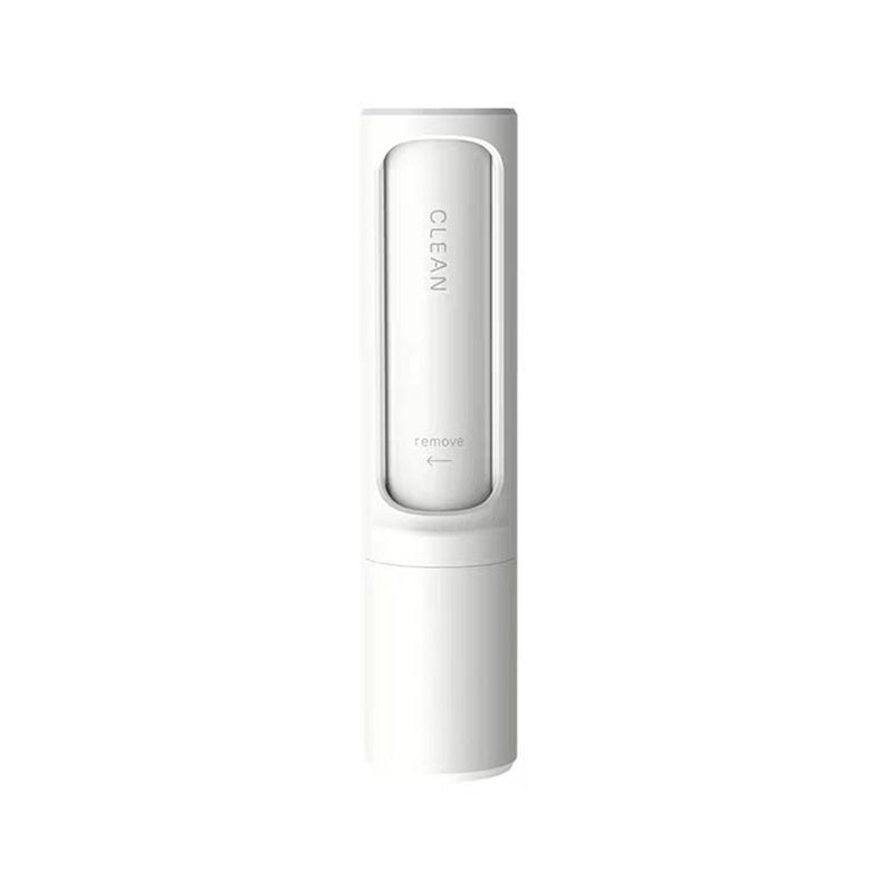 Reusable Pet Hair Remover Brush in pastel colors with self-cleaning lint roller design, ideal for cat and dog fur removal on the go.