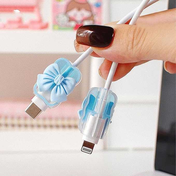 4-in-1 Silicone Case for Apple 20W USB-C Charger Adapter