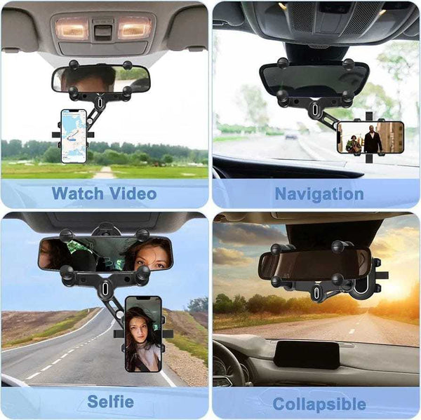Upgraded 2024 Car Phone Mount | Rotatable Universal Holder