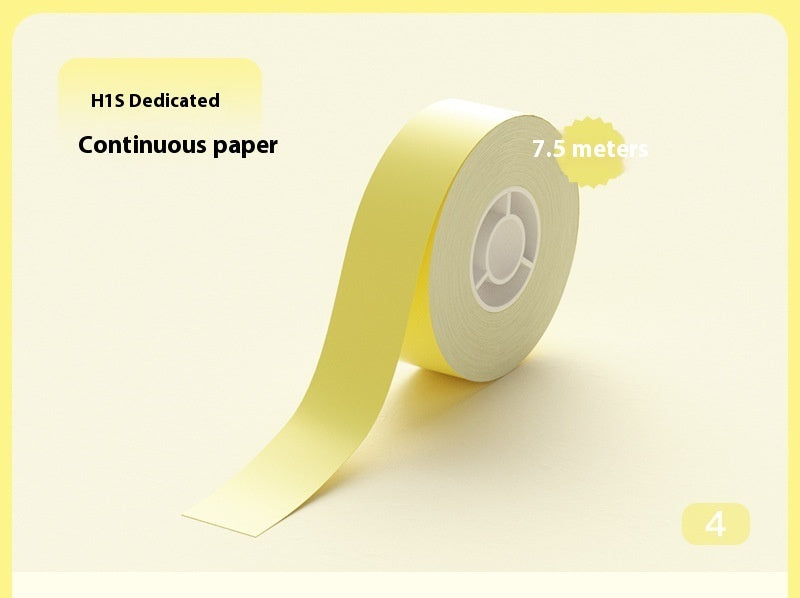 Label Printer Roll Paper Classification Color