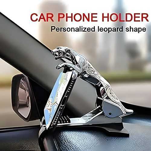 Jaguar Car Phone Mount | 360° Adjustable Clip Holder
