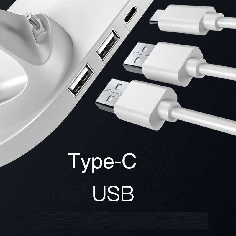 Wireless Fast Charger 6-in-1 Dock for iPhone & Watch