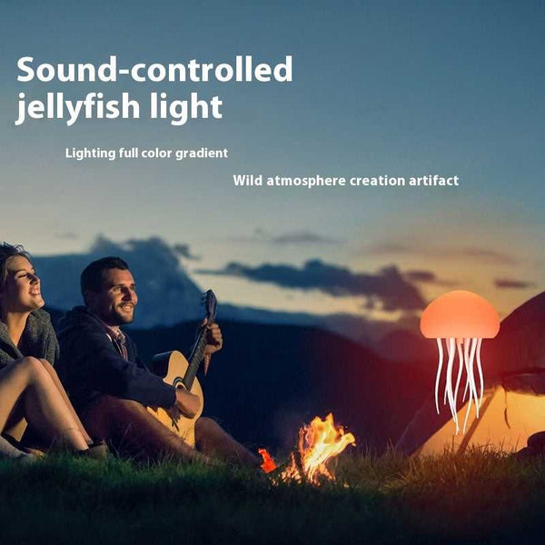 LED Jellyfish Mood Lamp | Night Light for Desk & Bedsid