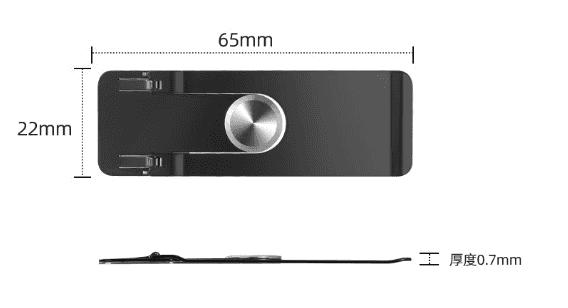 Mobile Phone Holder Desktop 360° Rotation Metal Ring Stand