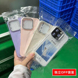Suitable for Apple 14Pro phone case, iPhone15 transparent 12, new 16 simple 17Air, internal anti-drop XR soft shell