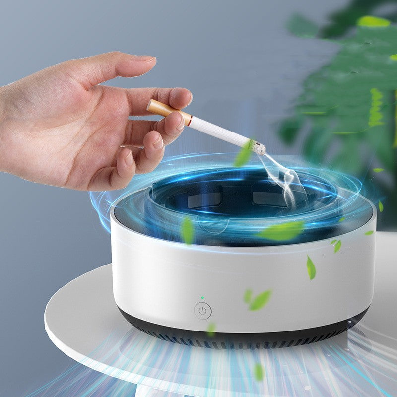 Smoke Removal Air Purifier Ashtray | Portable Car Use