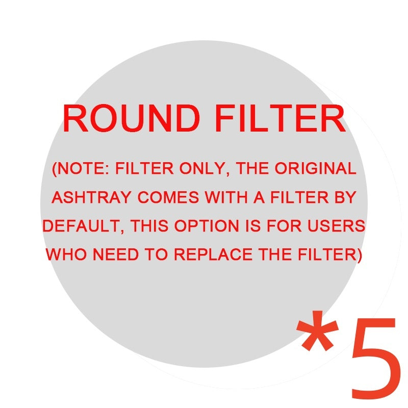 Smoke Removal Air Purifier Ashtray | Portable Car Use